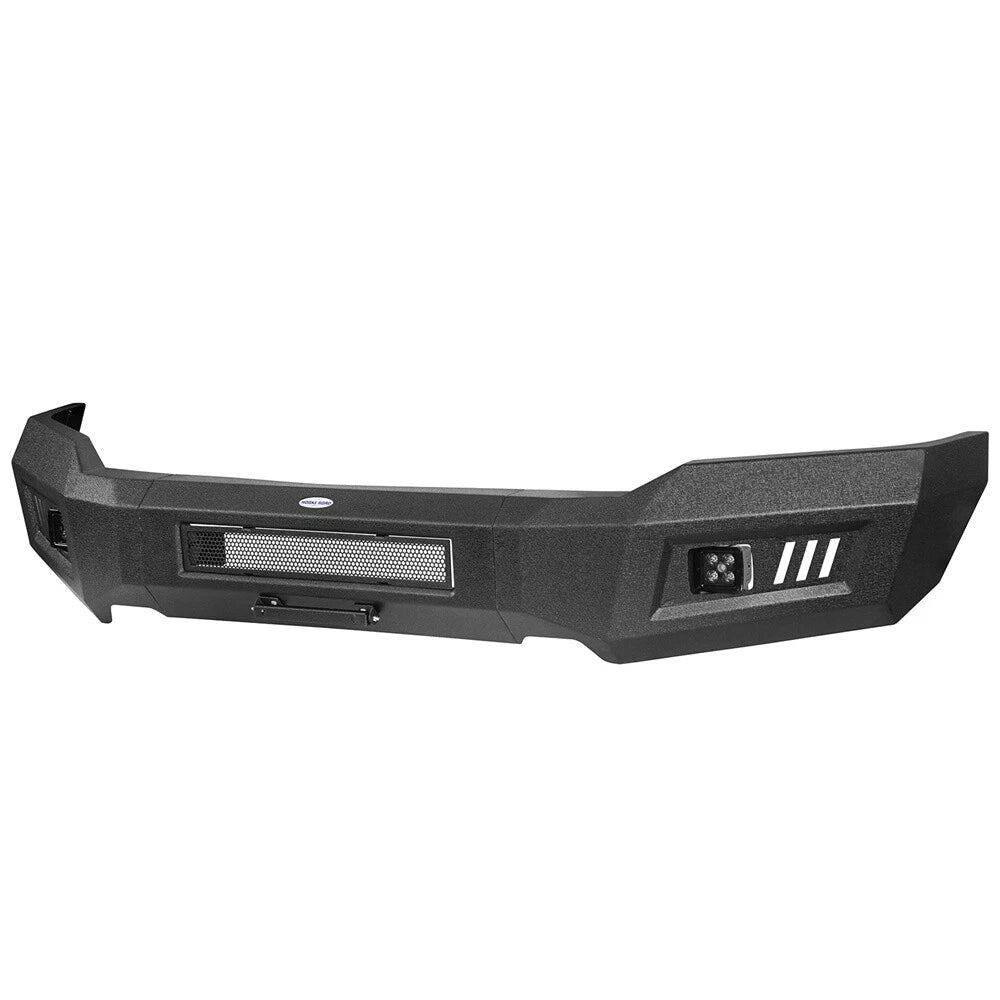 Off-Road Front Bumper Reinforcement w/ Spotlight Fit For 2018 2019 2020 Ford F-150
