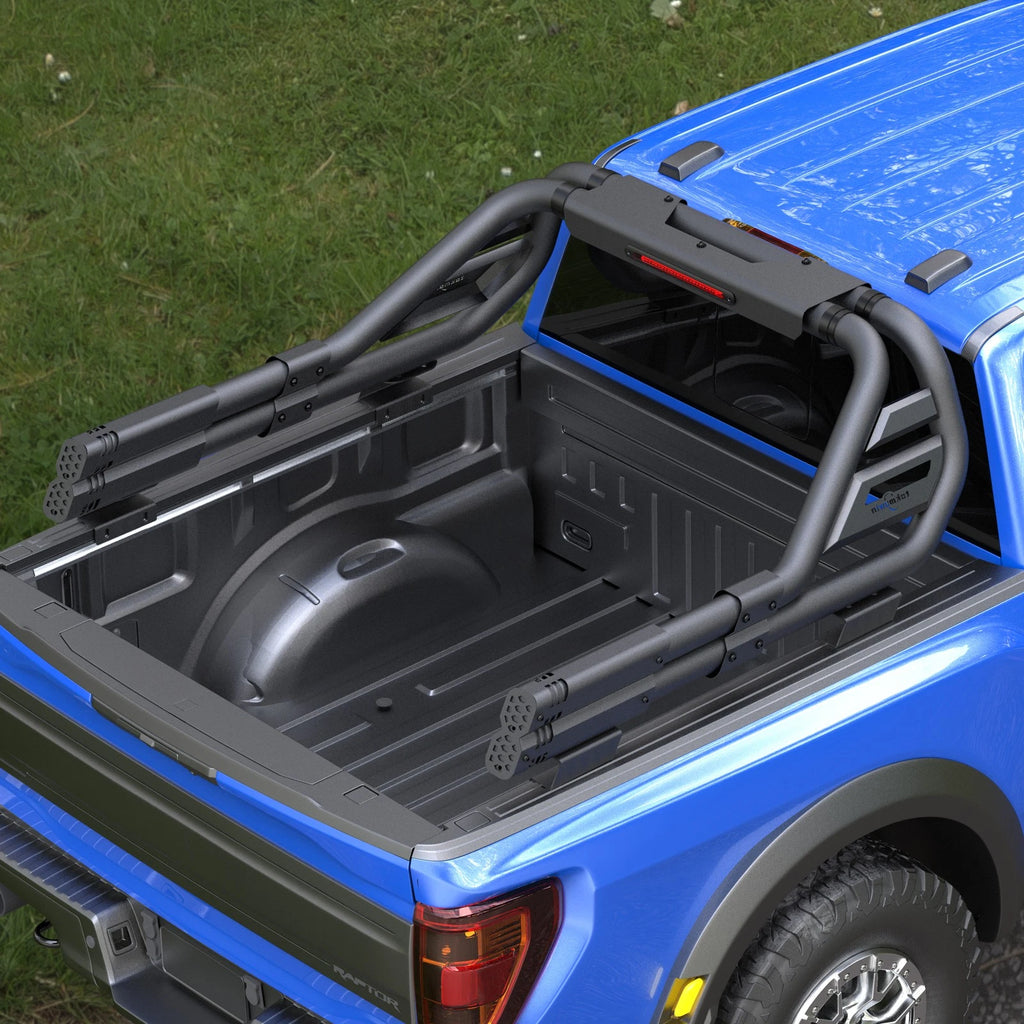 Adjustable Truck Bed Chase Rack Roll Bar Fit For 2005-2025 Toyota Tacoma