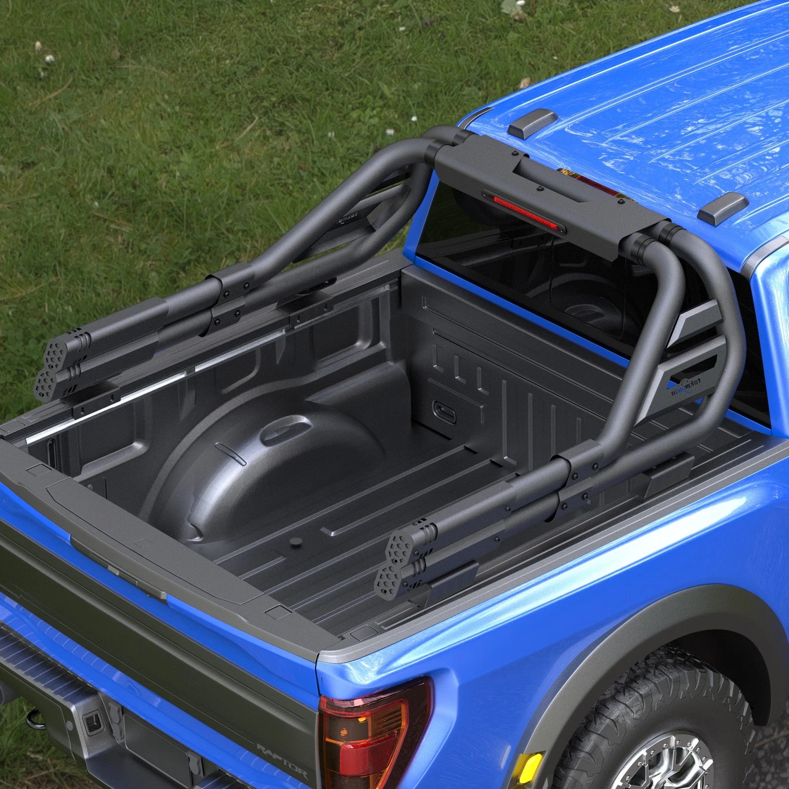 Adjustable Truck Bed Chase Rack Roll Bar Fit For 2005-2025 Toyota Tacoma
