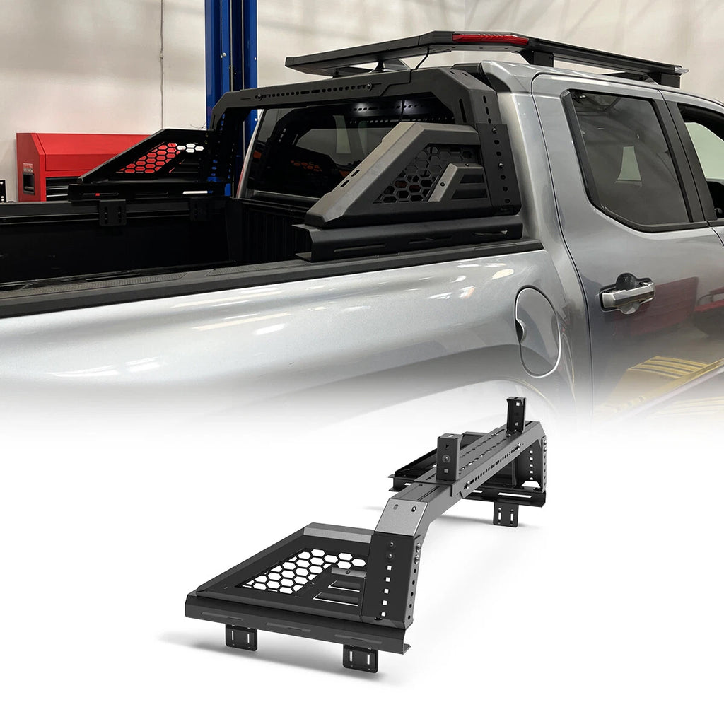 Adjustable Sport Bar Chase Rack Roll Bar Fit For 2005-2025 Toyota Tacoma