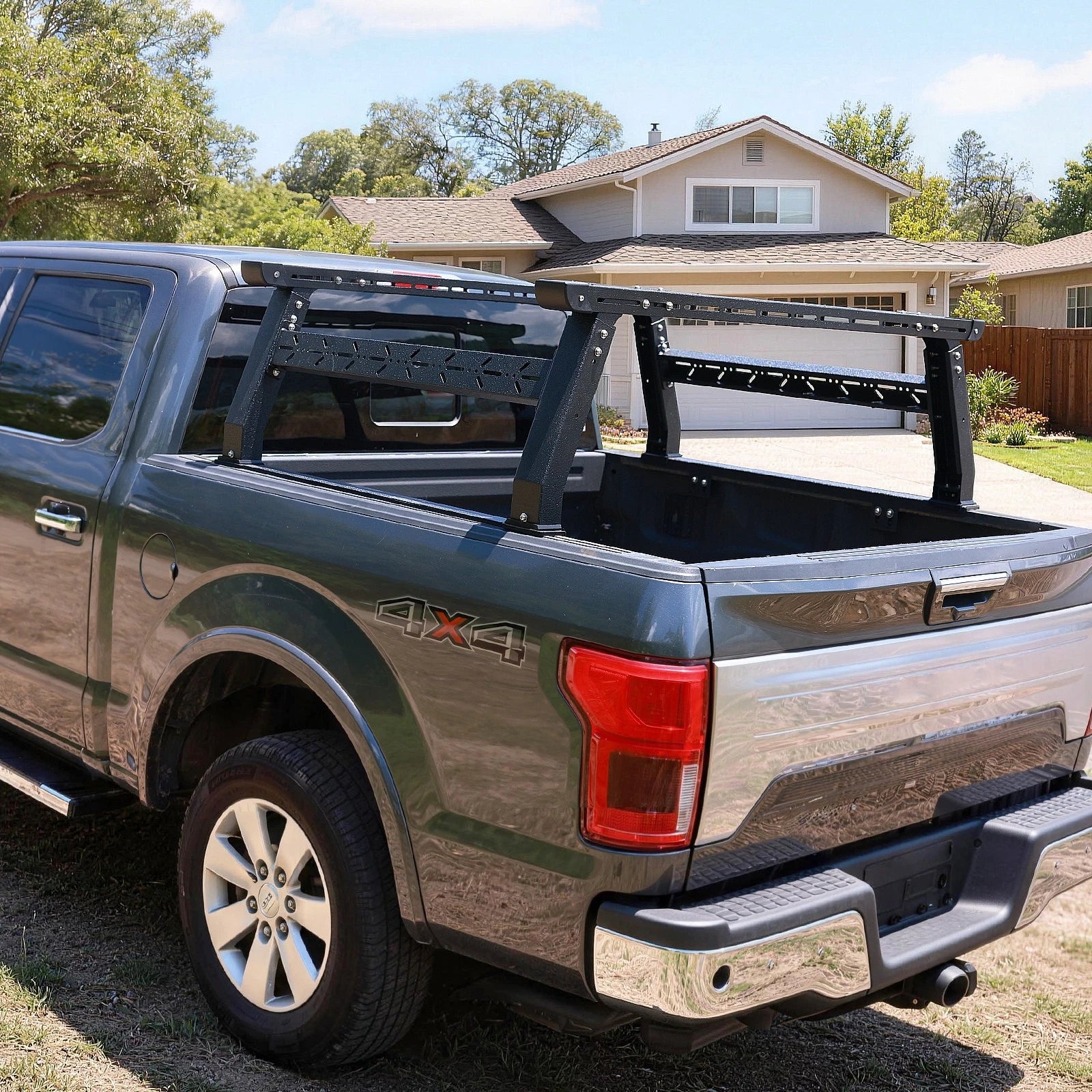 Overland Bed Rack Cargo Carrier Fit For Chevy/Nissan/Ford/Tundra/Gladiator/Tacoma/Dodge