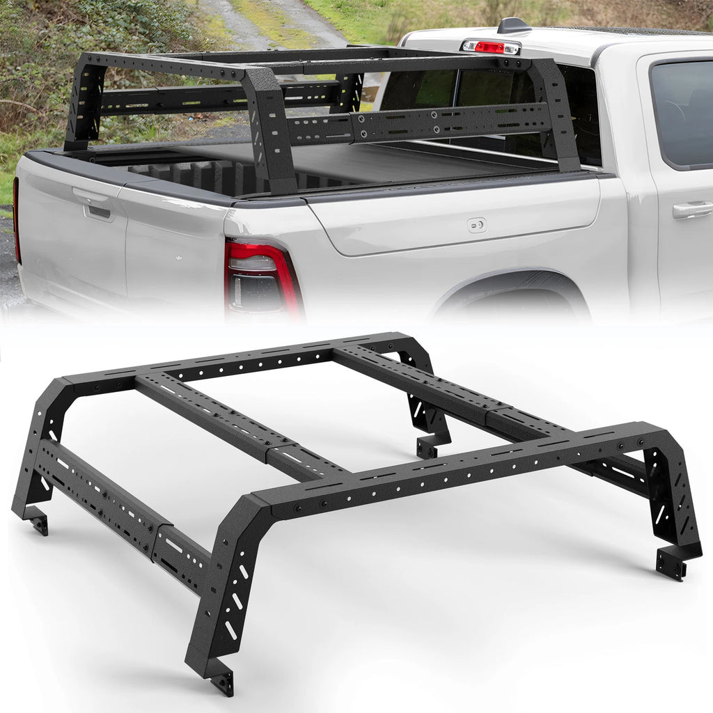 High Bed Racks Truck Cargo Carrier Fit For Ford F150/RAM/GMC Sierra/Silverado 1500