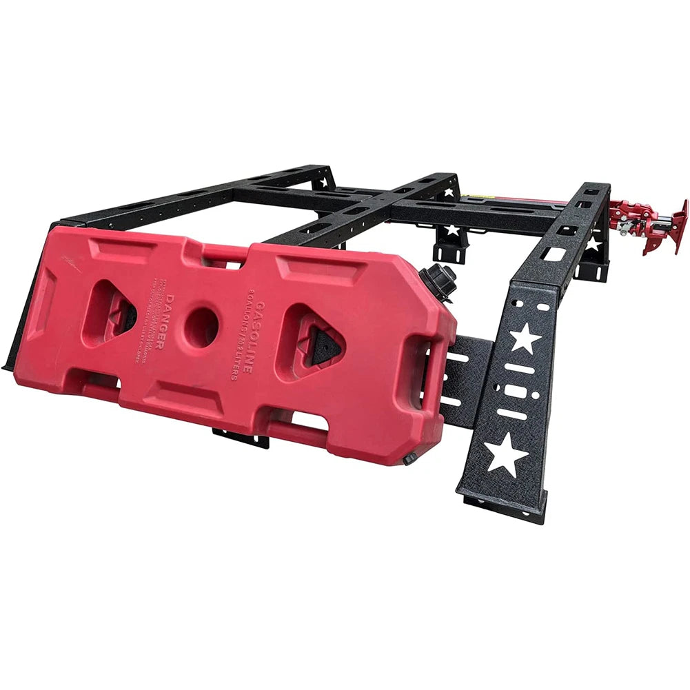 High Bed Rack Truck Luggage Carrier Cargo Carrier Fit For 2009-2021 Ford F150 & SVT Raptor