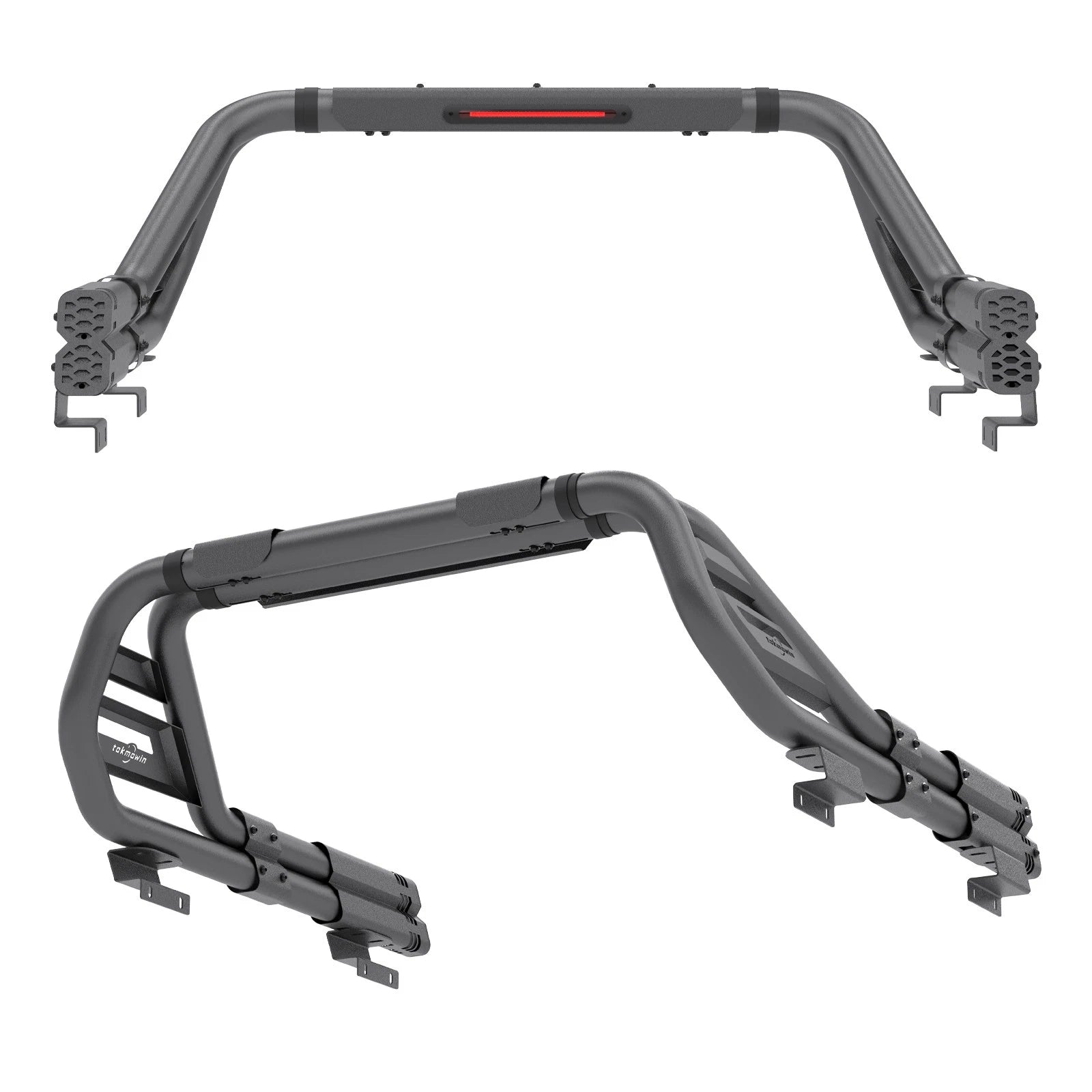 Adjustable Truck Bed Chase Rack Roll Bar Fit For 2005-2025 Toyota Tacoma