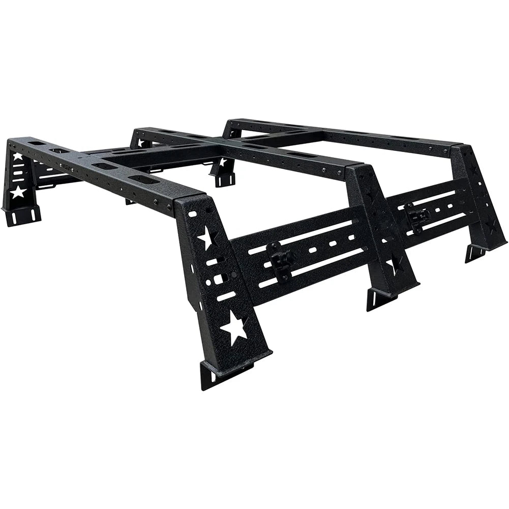 High Bed Rack Truck Luggage Carrier Cargo Carrier Fit For 2009-2021 Ford F150 & SVT Raptor