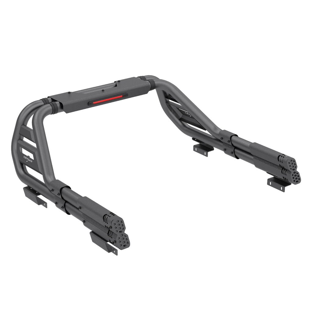 Adjustable Truck Bed Chase Rack Roll Bar Fit For 2005-2025 Toyota Tacoma