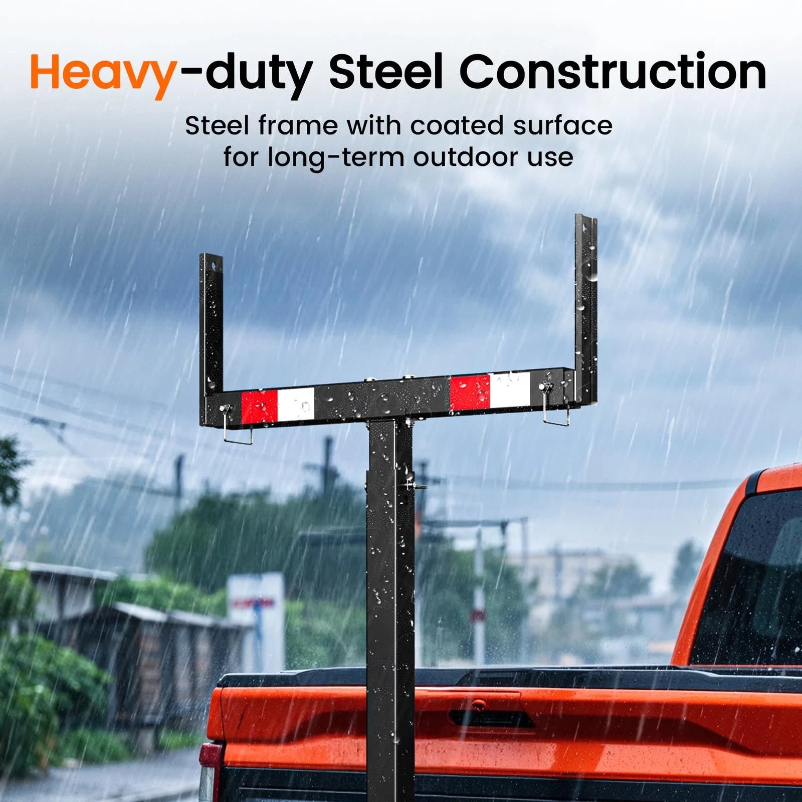 vertical truck bed extender for tall loads
