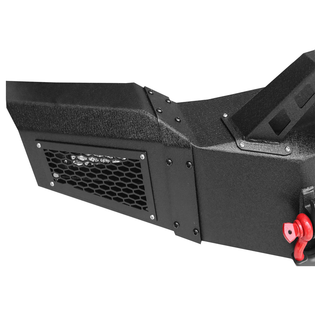 Front Bumper For 2018-2020 Ford F150 F150 Off-Road Bumper w/LED Lights D-Ring
