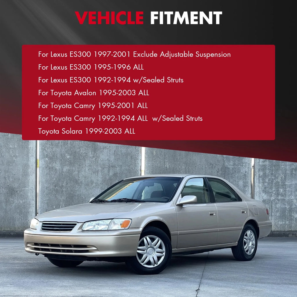 Coilovers Shock Fit For 1992 1993 1994 1995 1996 1997 1998 1999 2000 2001 Toyota Camry ES300 Suspension Lowering Spring Kit