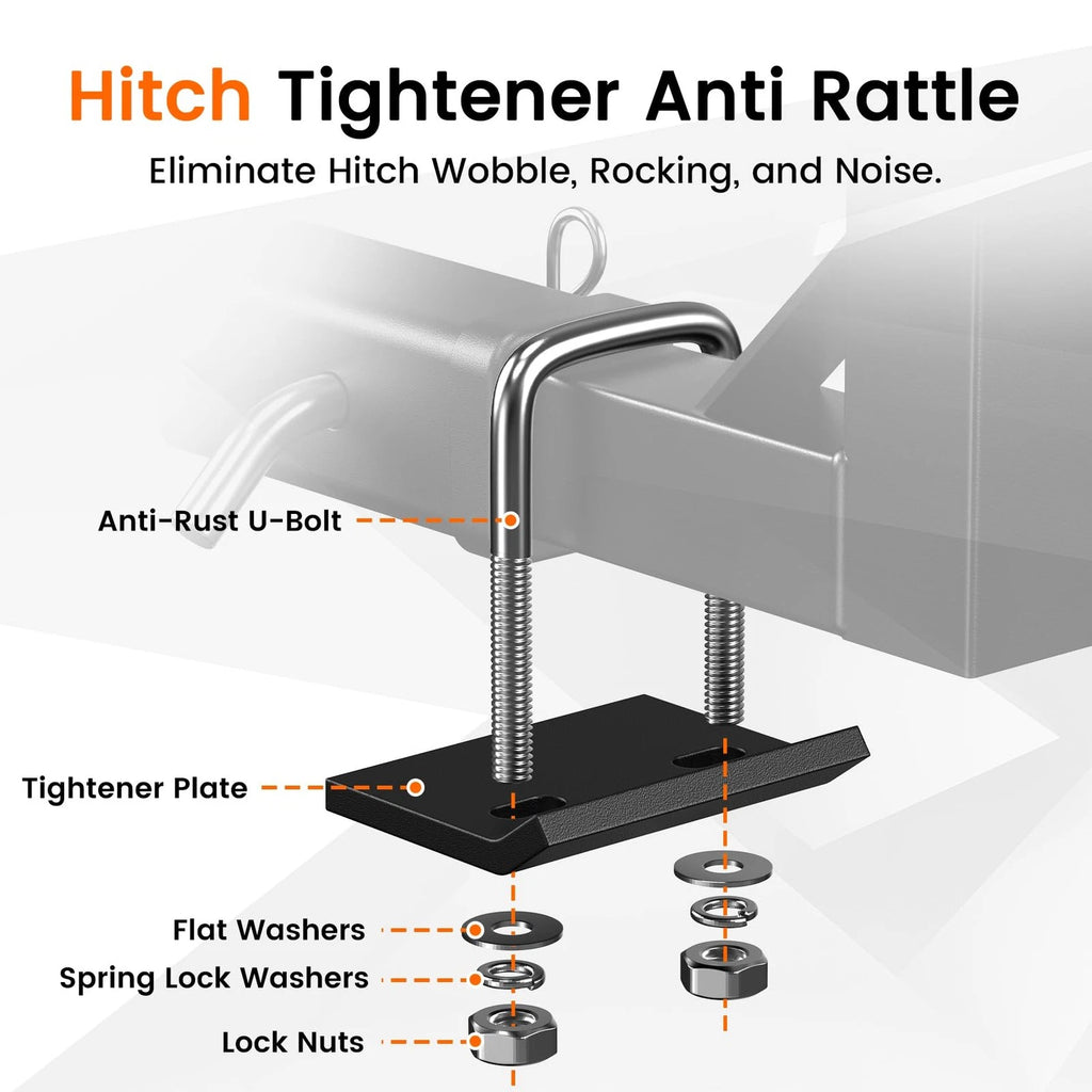 Pickup Truck Bed Extender – Hitch Mount, Foldable 2-in-1, 500 lb Capacity for Lumber & Kayak