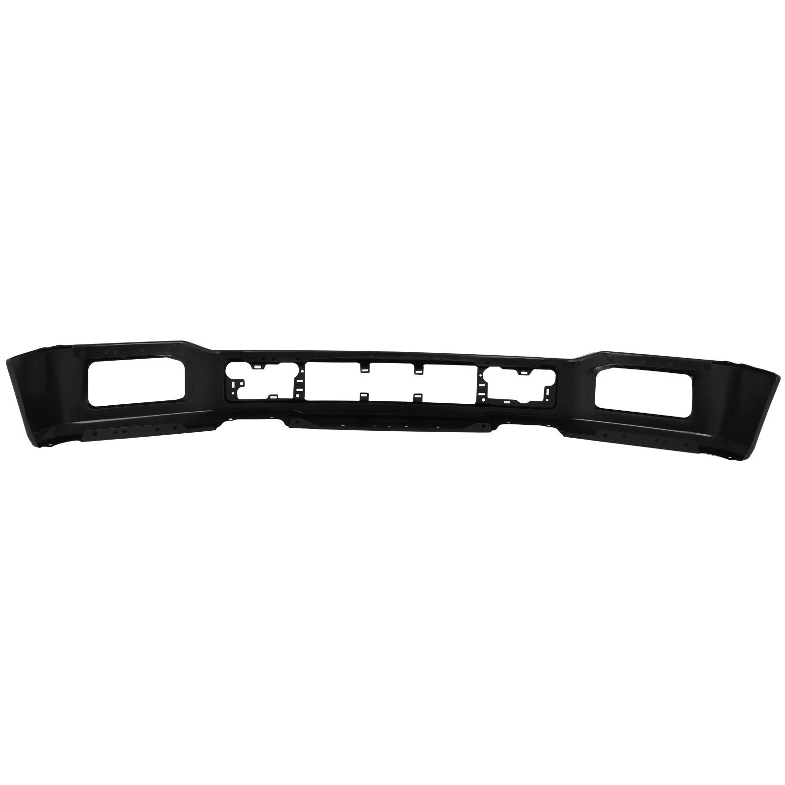 Off-Road Front Bumper New Black Steel Face Bar Fit For 2018 2019 2020 Ford F-150 w/ Fog Light Holes