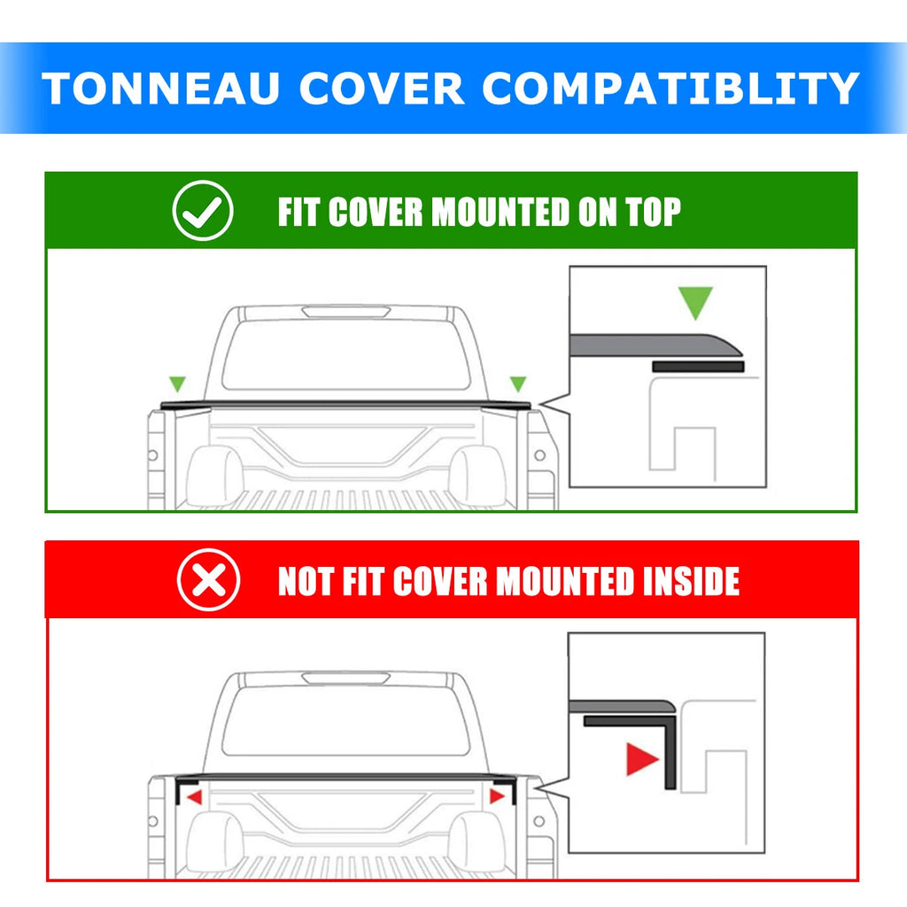 Adjustable Sport Bar Chase Rack Roll Bar Fit For 2005-2025 Toyota Tacoma