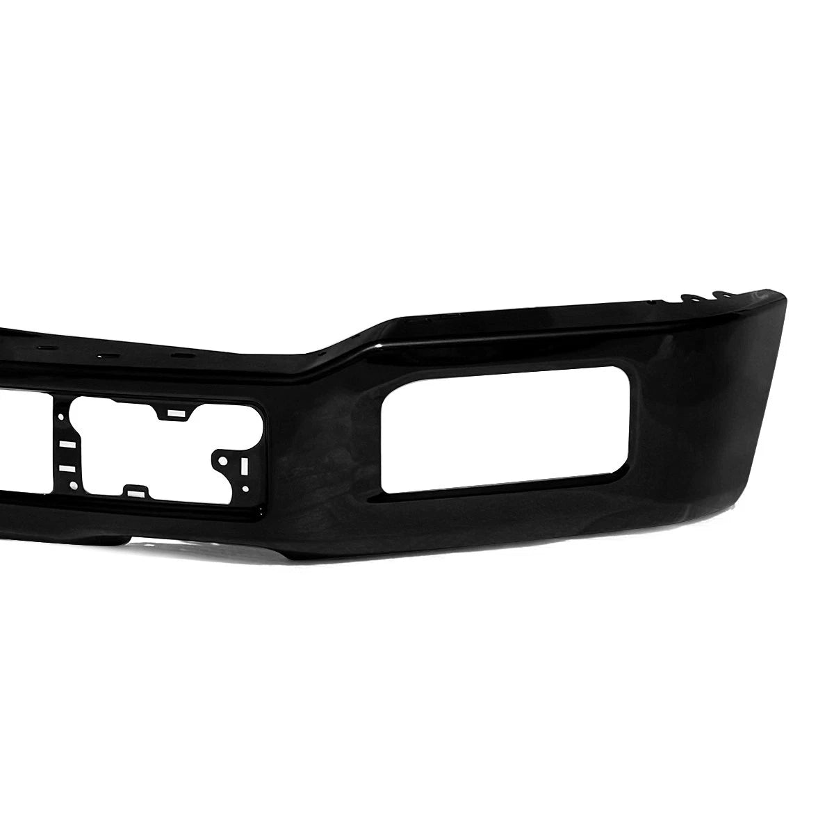 Off-Road Shadow Black Front Bumper Face Bar w/Fog Holes Fit For 2018 2019 2020 Ford F-150