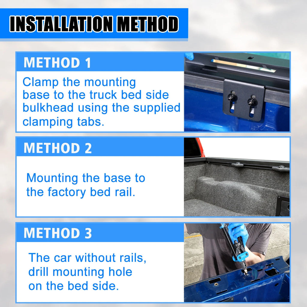 Adjustable Sport Bar Chase Rack Roll Bar Fit For 2005-2025 Toyota Tacoma