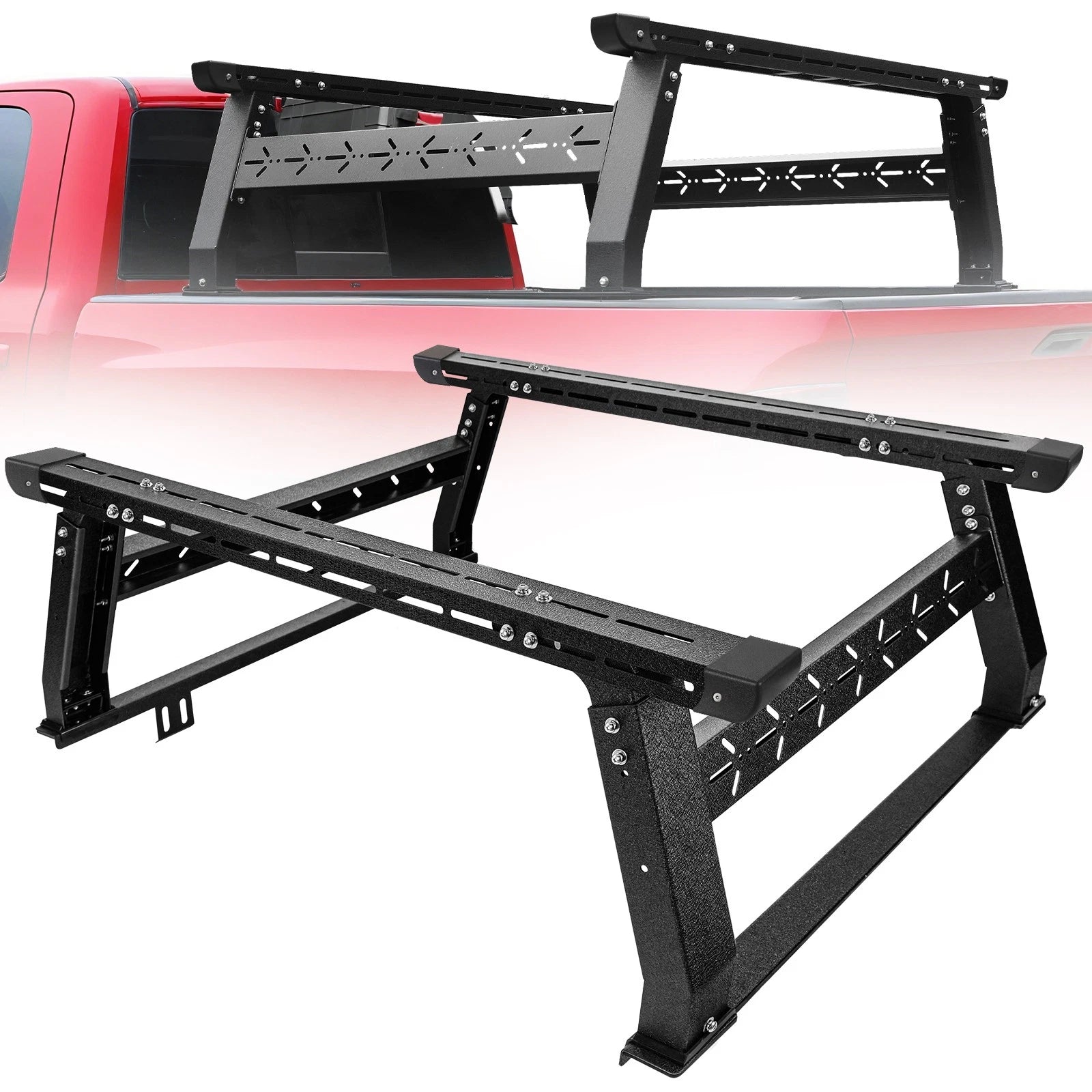 Overland Bed Rack Cargo Carrier Fit For Chevy/Nissan/Ford/Tundra/Gladiator/Tacoma/Dodge