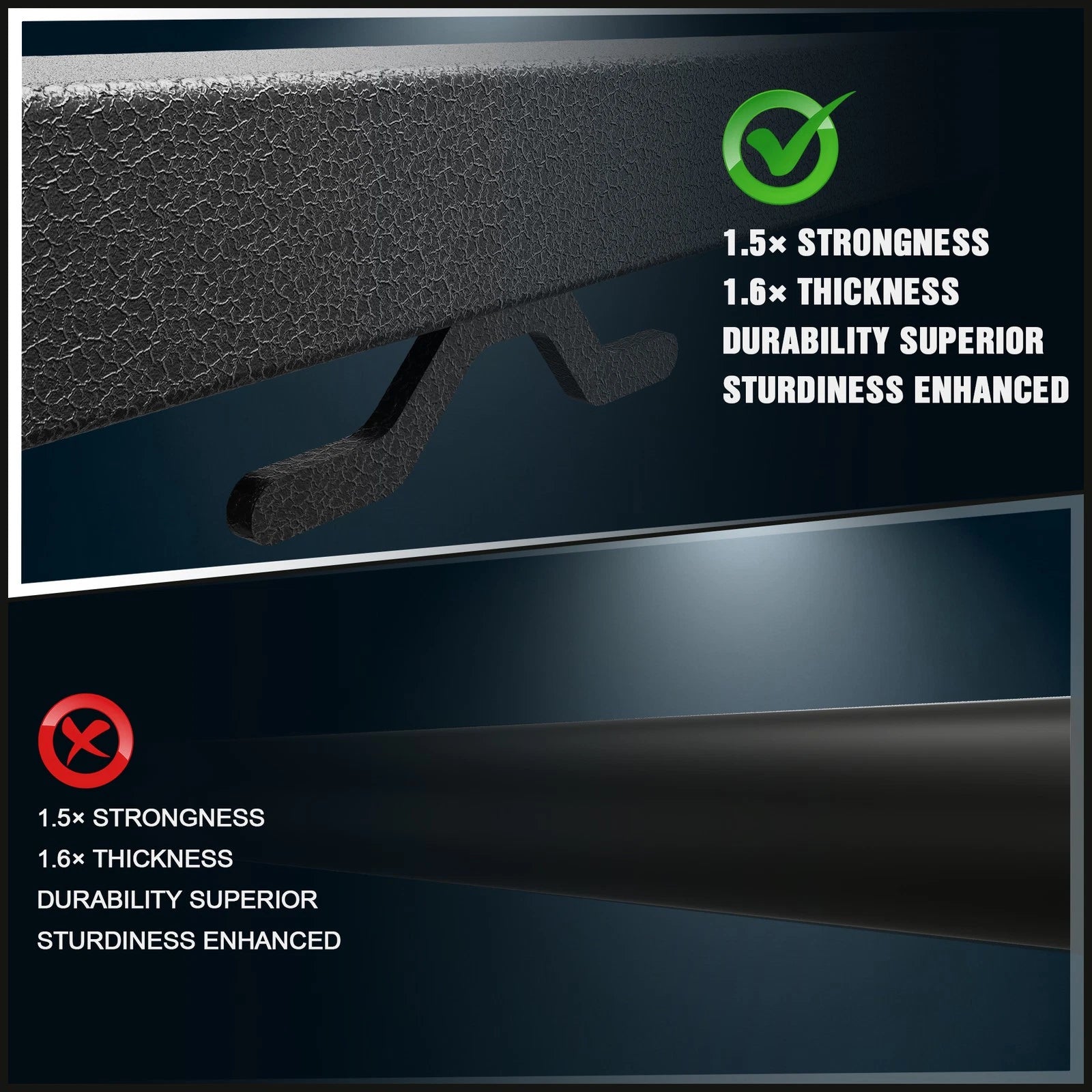 Adjustable Universal Truck Ladder Bed Rack Cargo Carrier Fit For Tundra/Tacoma/Ford/Ram/GMC