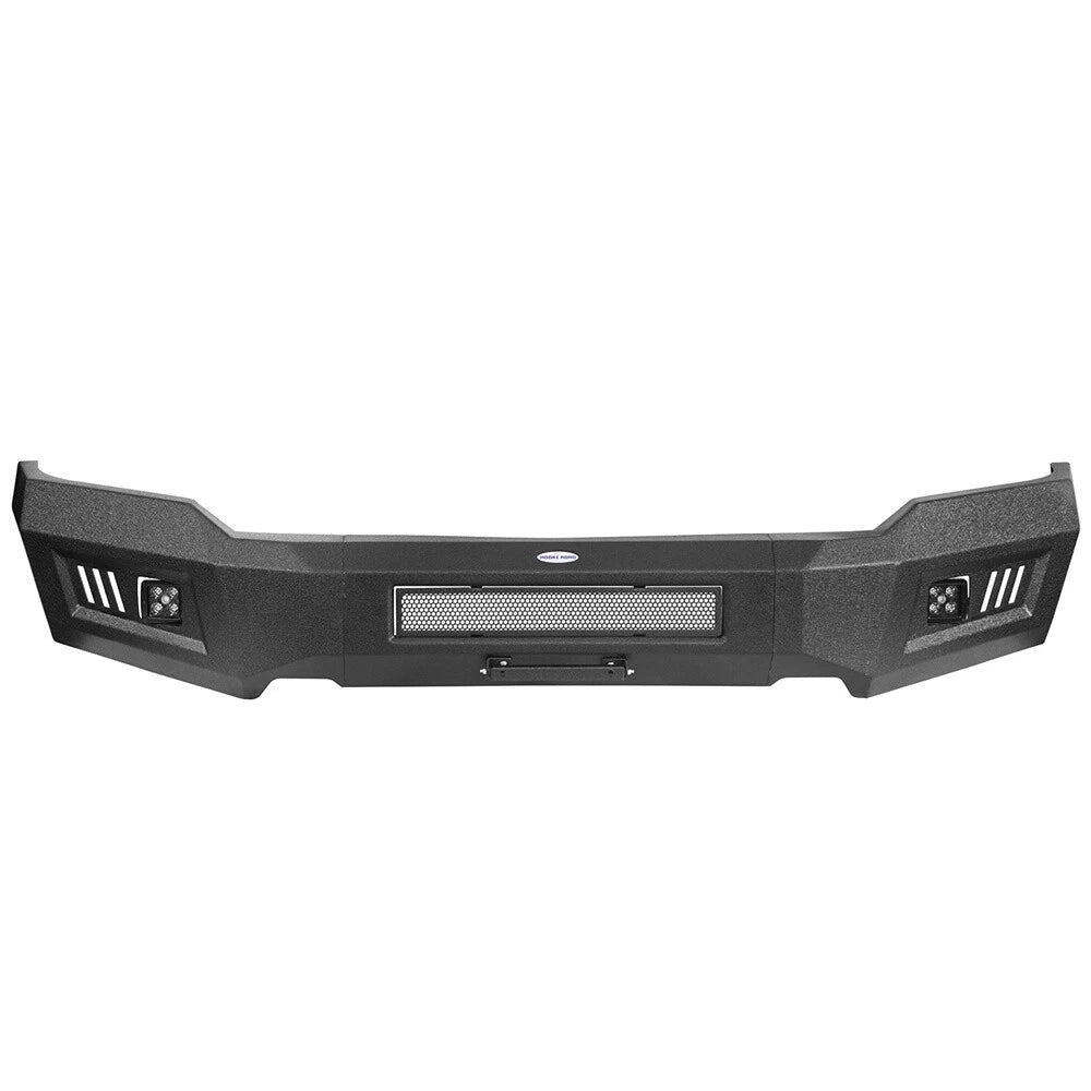 Off-Road Front Bumper Reinforcement w/ Spotlight Fit For 2018 2019 2020 Ford F-150