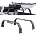 Overland Bed Rack Cargo Carrier with 2 LED Lights Fit For Ram 1500/Canyon/Silverado 1500/Tundra