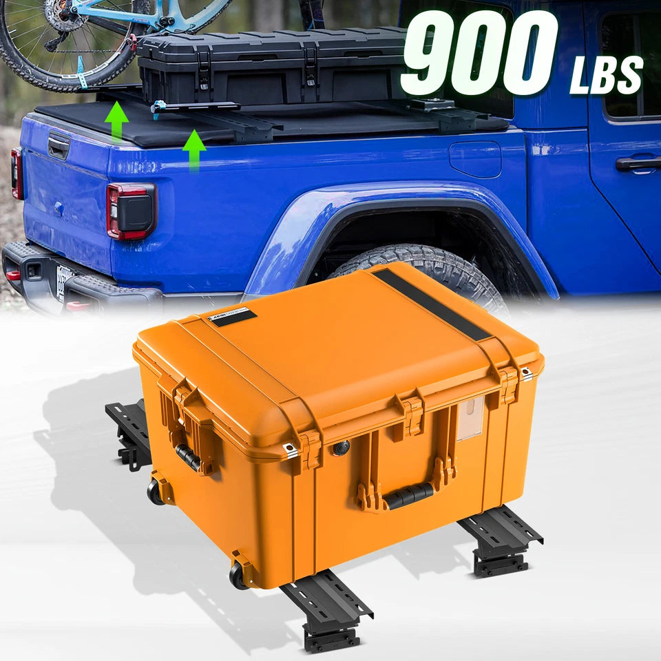 Adjustable Universal Truck Bed Rack Cargo Carrier Fit For Silverado/Ram/Titan/Tacoma/JT/Tundra
