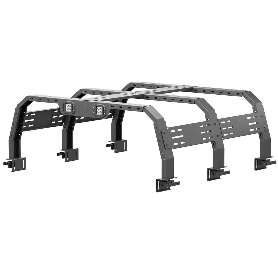 22.3"1000lbs High Bed Racks Truck Cargo Carrier Fit For F150/Tundra/Tacoma/Colorado & for Sierra 1500/Canyon/Titan/Frontier/Ridgeline/JT