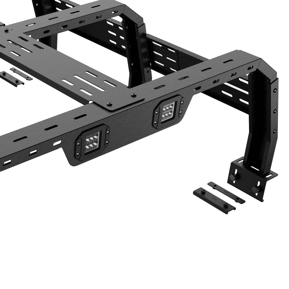 22.3"1000lbs High Bed Racks Truck Cargo Carrier Fit For F150/Tundra/Tacoma/Colorado & for Sierra 1500/Canyon/Titan/Frontier/Ridgeline/JT