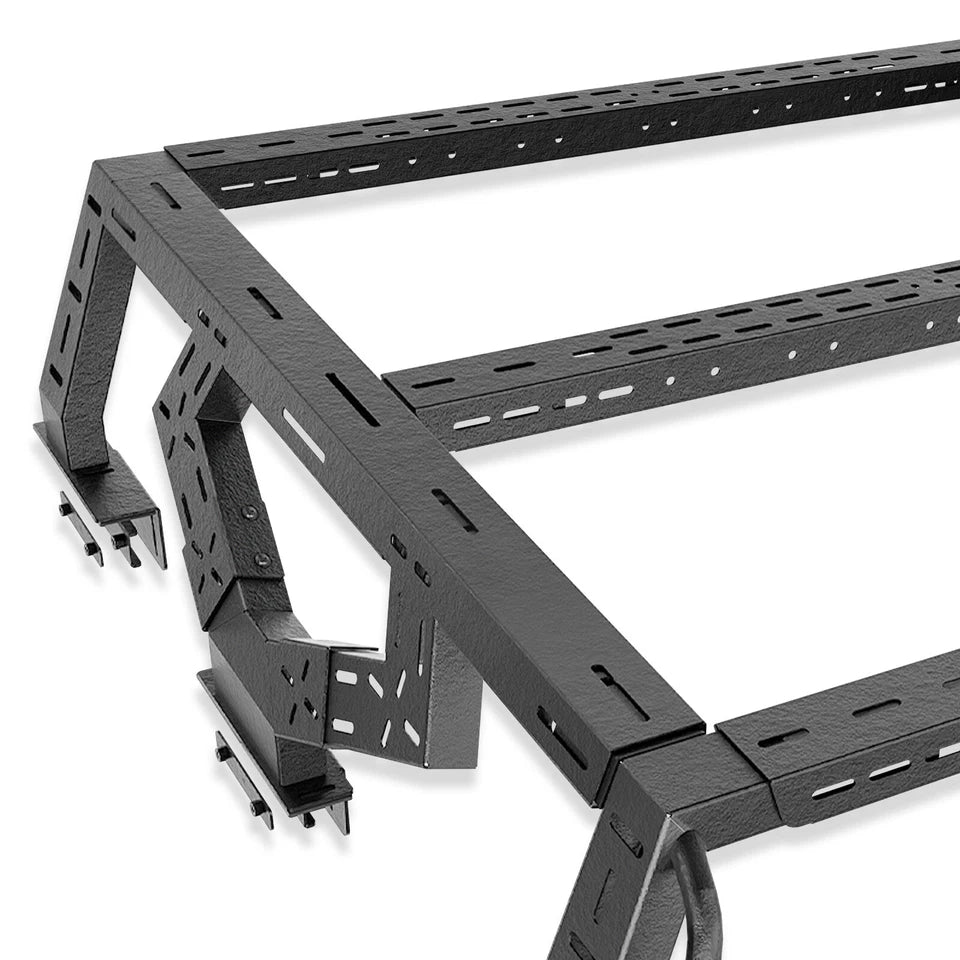 Bed Racks Truck Cargo Carrier 16.73" Fit For F150/JT/Frontier/Colorado/Canyon/Tacoma