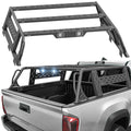 1000lbs Adjustable Overland Truck Bed Rack Cargo Carrier Fit For 2005-2025 Toyota Tacoma & 2020-2025 Jeep Gladiator JT